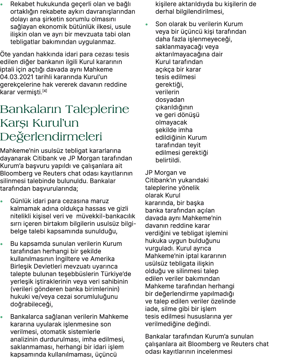 • Rekabet hukukunda ge erli olan ve ba l ortakl   n rekabete ayk r  davran  lar ndan dolay  ana  irketin sorumlu olm...