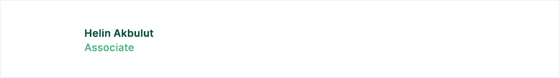 Helin Akbulut Associate