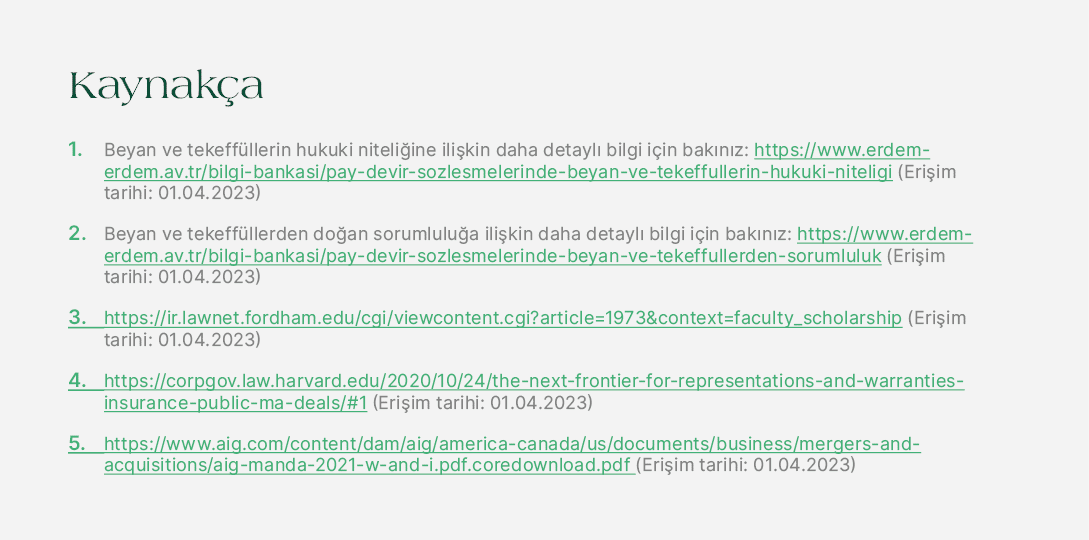 Kaynak a 1. Beyan ve tekeff llerin hukuki niteli ine ili kin daha detayl bilgi i in bak n z: https://www.erdem erdem...