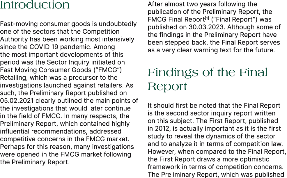 Introduction Fast moving consumer goods is undoubtedly one of the sectors that the Competition Authority has been wor...