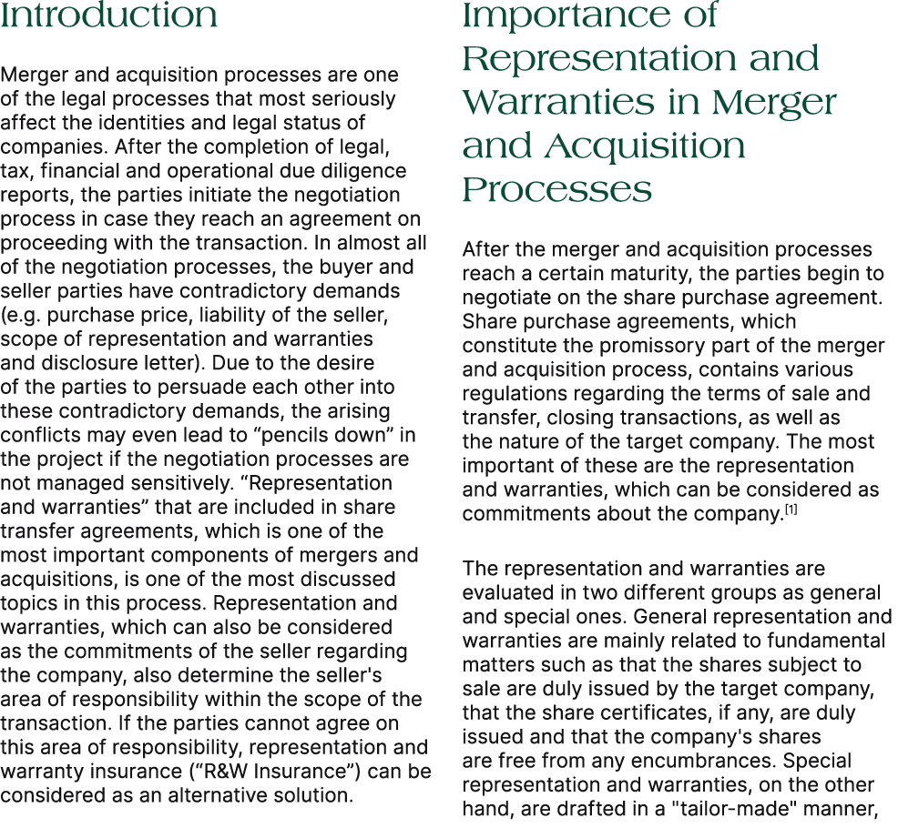 Introduction Merger and acquisition processes are one of the legal processes that most seriously affect the identitie...