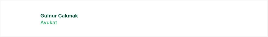 G lnur akmak Avukat