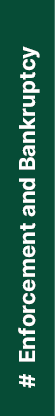 # Enforcement and Bankruptcy