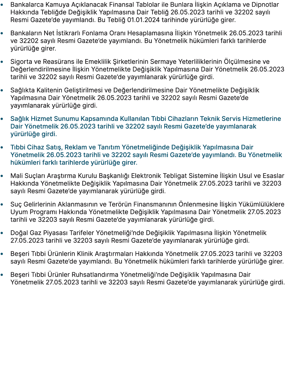 • Bankalarca Kamuya A klanacak Finansal Tablolar ile Bunlara  li kin A  klama ve Dipnotlar Hakk nda Tebli de De i ik...