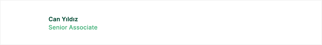 Can Y ld z Senior Associate