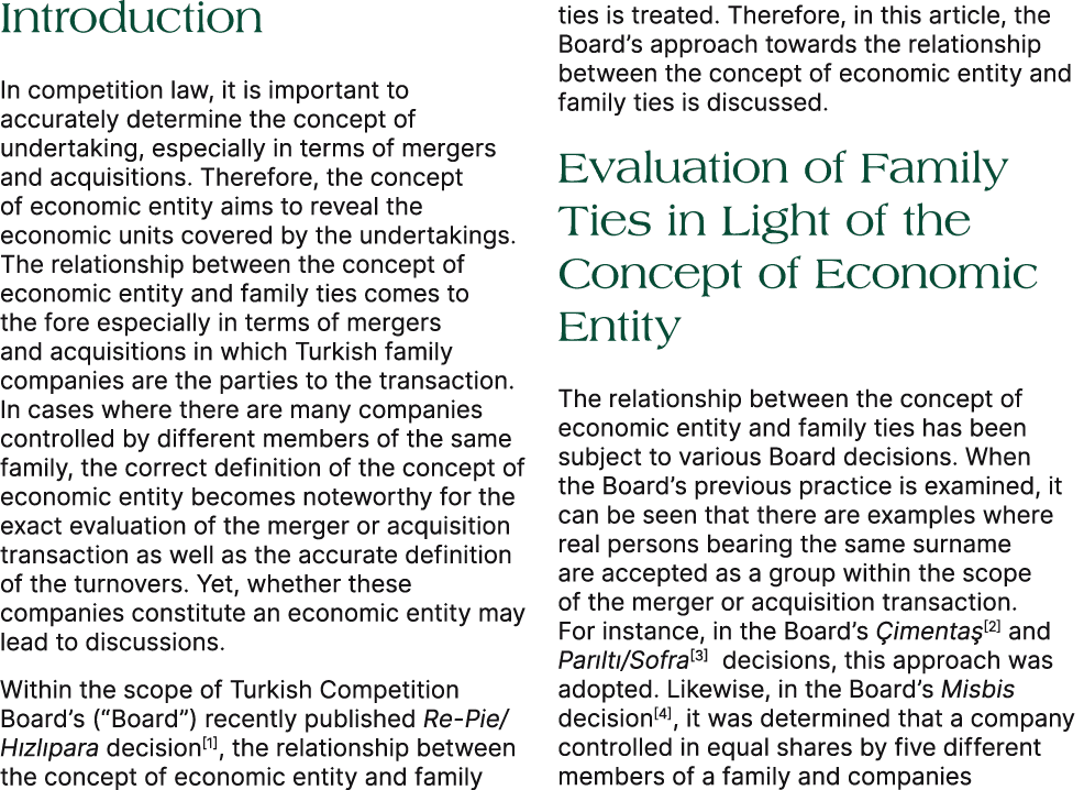 Introduction In competition law, it is important to accurately determine the concept of undertaking, especially in te...