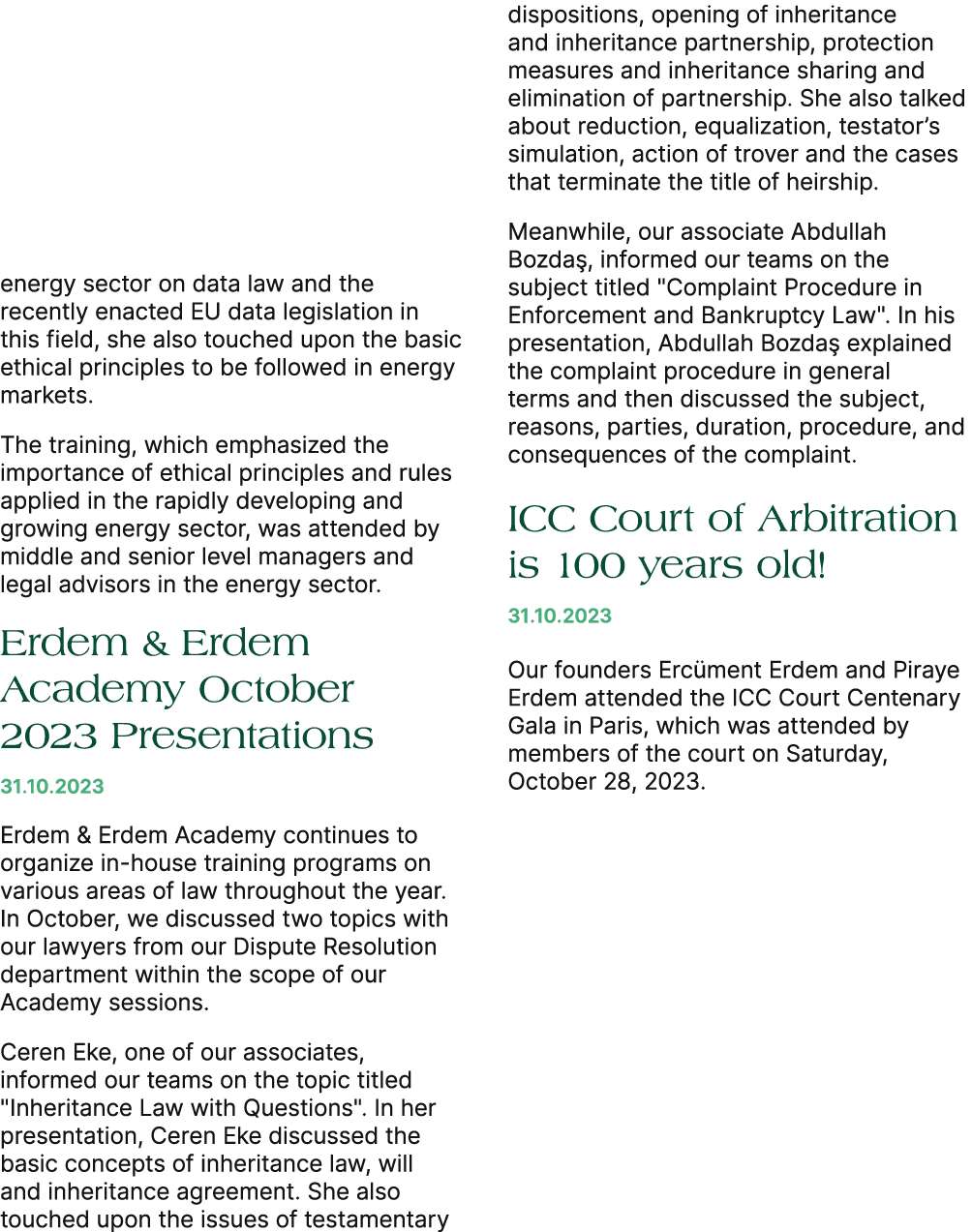 energy sector on data law and the recently enacted EU data legislation in this field, she also touched upon the basic...