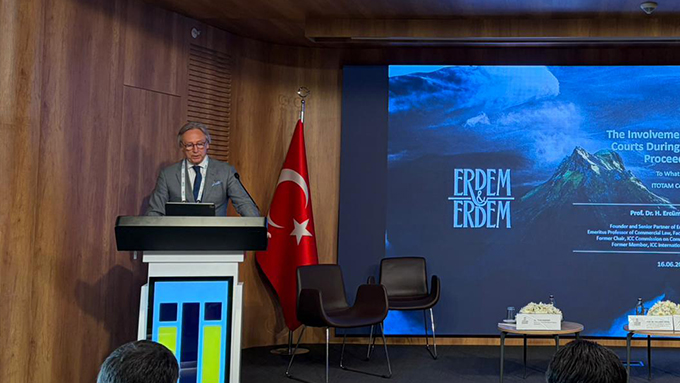 Ercüment Erdem, “Tahkimde Devlet Mahkemelerinin Denetiminin Sınırları” Konulu Uluslararası Konferansta Konuşmacı Olarak Yer Aldı